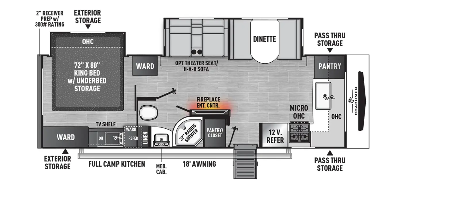 259FKDS Floorplan Image